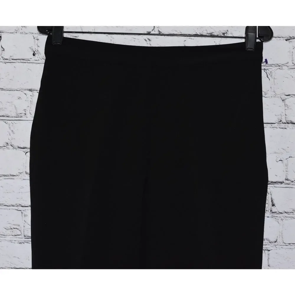 KATE SPADE Black Tapered Leg Form Fitting Dress Pants Trousers Size 6 NWOT